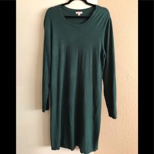Merona Dark Green Sweater Dress